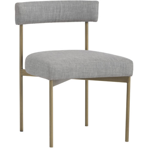 Seneca Antique Brass / Arena Cement Dining Chair, Set Of 2